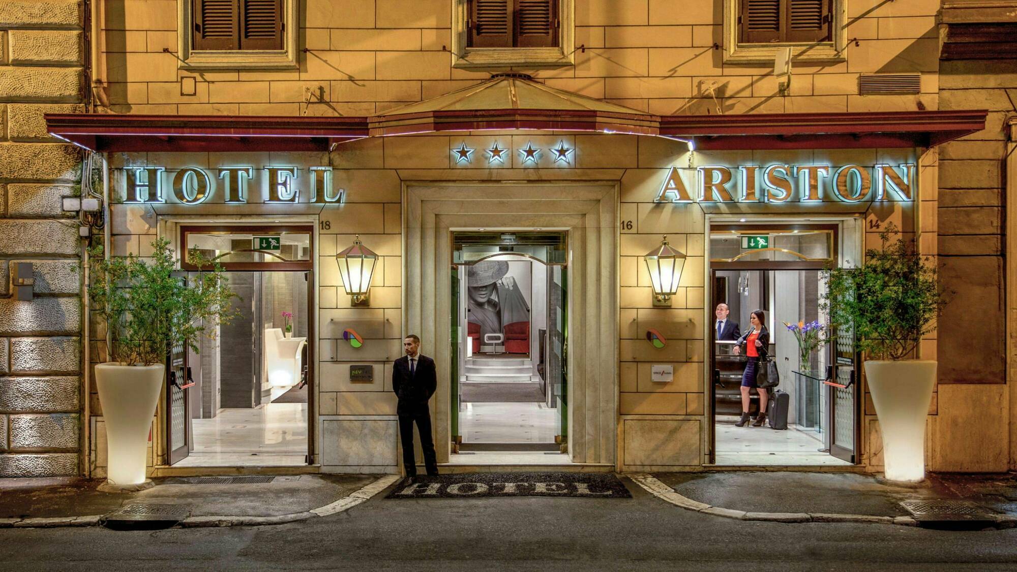 Hotel Ariston Roma Exterior foto